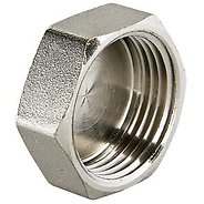 fc 1 1\4", 200шт. (20шт\уп*10), заглушка вн.резьба латунь никелиров., lavita